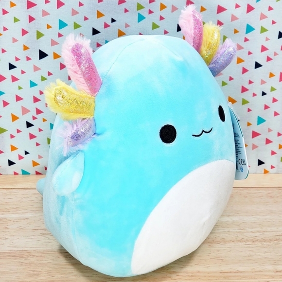 Squishmallow Irina the Blue Axolotl 8" UltraSoft Stuffed Sealife Plush NWT - Picture 2 of 12